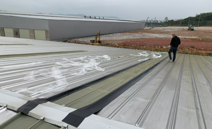 龙泉厂房屋面防水维修案例